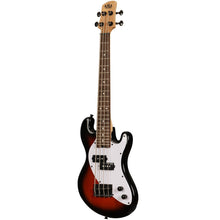 Load image into Gallery viewer, KALA UBASS-SB-TB-FS Solid Body UBASS, 4-String, Fretted, Tobacco Burst-Easy Music Center