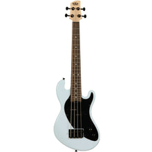 Load image into Gallery viewer, Kala UBASS-SB-LB-FS Solid Body UBASS, 4-String, Fretted, Powder Blue-Easy Music Center