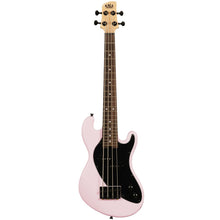 Load image into Gallery viewer, Kala UBASS-SB-LP-FS Solid Body UBASS, 4-String, Fretted, Pale Pink-Easy Music Center