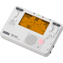 Load image into Gallery viewer, Korg TM70TWH Combined Tuner Metronome, Compact, White-Easy Music Center