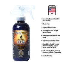 Load image into Gallery viewer, Music Nomad MN150 The Guitar One 12oz. Tech Size - All in 1 Cleaner, Polish, & Wax-Easy Music Center