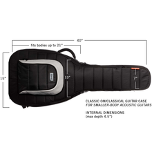 Load image into Gallery viewer, MONO M80-AC-BLK Classic Acoustic Guitar Case, OM/Classical, Black-Easy Music Center