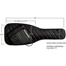 Load image into Gallery viewer, MONO M80-SEB-BLK Sleeve Bass Guitar Case, Black-Easy Music Center
