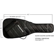 Load image into Gallery viewer, MONO M80-SEG-BLK Sleeve Electric Guitar Case, Black-Easy Music Center