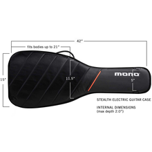 Load image into Gallery viewer, MONO M80-STEG-BLK Stealth Electric Guitar Case, Black-Easy Music Center