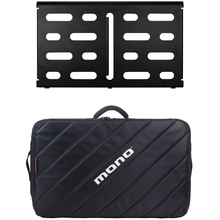 Load image into Gallery viewer, MONO PFX-PB-M-BLK-BDL Medium Pedalboard w/ Tour Case, Black-Easy Music Center