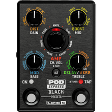 Load image into Gallery viewer, Line 6 POD-EXPRESS-BLACK POD Express Black Gutiar Effects Pedal-Easy Music Center