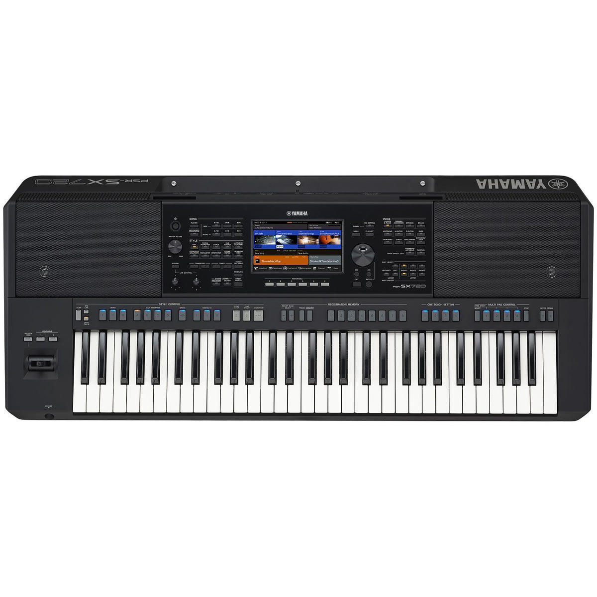 Yamaha PSR-SX720 61-Key Mid-Range Arranger Workstation – Easy