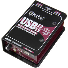 Load image into Gallery viewer, Radial Engineering R8001050 USB- PRO Digital USB DI for Laptops, 24/96 w/ Heapdhone Amp & Isolated Outs-Easy Music Center