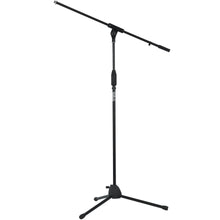 Load image into Gallery viewer, Rok-It RI-MICTP-FBM Tripod Mic Stand w/ Fixed Boom-Easy Music Center