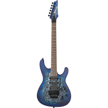 Load image into Gallery viewer, Ibanez S770CZM S Standard, HSH, Dimarzio PU, Edge-Zero II Trem, Cosmic Blue Frozen Matte-Easy Music Center