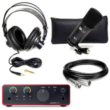 Load image into Gallery viewer, Easy Music Center SCARLETTSOLOG4-BUNDLE Solo Studio Bundle-Easy Music Center