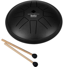 Load image into Gallery viewer, Sela SE360 6" Melody Tongue Drum, C-Major, Black-Easy Music Center