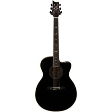 Load image into Gallery viewer, PRS AE20ESABX SE A20 Angeles Acoustic Guitar w/ Electronics, Black Top, Mah b/s-Easy Music Center