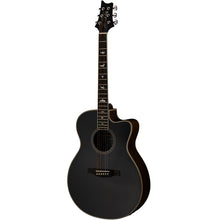 Load image into Gallery viewer, PRS AE20ESABX SE A20 Angeles Acoustic Guitar w/ Electronics, Black Top, Mah b/s-Easy Music Center