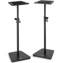 Load image into Gallery viewer, On Stage SMS7500B Studio Monitor Stands, Wood, Black, Pair-Easy Music Center