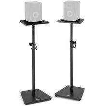 Load image into Gallery viewer, On Stage SMS7500B Studio Monitor Stands, Wood, Black, Pair-Easy Music Center