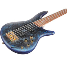 Load image into Gallery viewer, Ibanez SR305EDXCZM SR Standard 5-string Bass, Cosmic Blue Frozen Matte-Easy Music Center