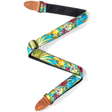 Load image into Gallery viewer, Kala STP-US-HIBTEAL Hibiscus Ukulele Strap, Teal-Easy Music Center