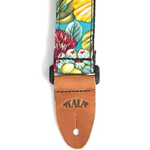 Load image into Gallery viewer, Kala STP-US-HIBTEAL Hibiscus Ukulele Strap, Teal-Easy Music Center