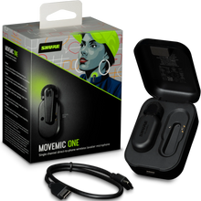 Load image into Gallery viewer, Shure MV-ONE-Z7 MoveMic Single-Channel Wireless Lavalier Microphone-Easy Music Center