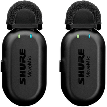 Load image into Gallery viewer, Shure MV-TWO-Z7 MoveMic Two-Channel Wireless Lavalier Microphones-Easy Music Center