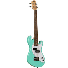 Load image into Gallery viewer, Kala UBASS-SB-GN-FS Solid Body UBASS, 4-String, Fretted, Surf Green-Easy Music Center