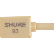 Load image into Gallery viewer, Shure WL93-6T WL93 Wireless Lavalier Microphone w/ TQG, 6' Cable, Tan-Easy Music Center