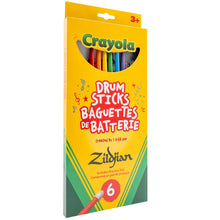 Load image into Gallery viewer, Zildjian ZKIDS Crayola Kids Drumsticks Pack-Easy Music Center