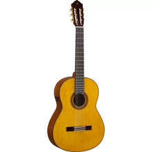 Load image into Gallery viewer, Yamaha CG-TA TransAcoustic Nylon Classical Guitar, Solid Spruce Top, Ovangkol b/s, RW Fingerboard, Natural-Easy Music Center