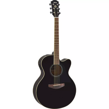 Load image into Gallery viewer, Yamaha CPX600-BL Full Body 25" Scale Acoustic Electric Guitar, Black-Easy Music Center