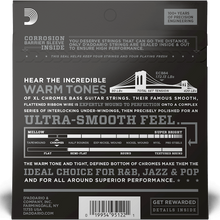 Load image into Gallery viewer, D'addario ECB84 Chrome Bass Strings, 40-100, 4-string, Long Scale-Easy Music Center