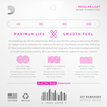 Load image into Gallery viewer, D'addario D'addario XSB45100 XS Regular Light, Coated Nickel Bass String Set, Long Scale, 45-100 - Easy Music Center