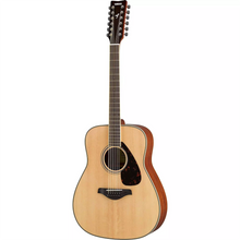 Load image into Gallery viewer, Yamaha FG820-12 Folk 12st Nat, Solid Spruce Top, Mahog B/S, RW-Easy Music Center
