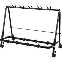 Load image into Gallery viewer, Hercules GS525B+ 5 Guitar Rack w/ Casters-Easy Music Center
