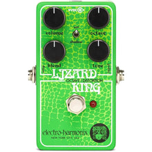 Load image into Gallery viewer, Electro Hrmonix LIZARDKING Bass Octave Fuzz Pedal-Easy Music Center