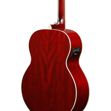 Load image into Gallery viewer, Ibanez AJ70M1EWR Jumbo Acoustic Guitar, Sitka Spruce Top, Okoume B/S, w/ Electronics, Wine Red-Easy Music Center