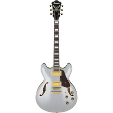 Load image into Gallery viewer, Ibanez AS73GMSF Artcore Dbl Cut, HH, Elite PU, Moonstone Silver Flat-Easy Music Center