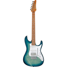 Load image into Gallery viewer, Ibanez AZ22S1FTXB AZ Standard, 24 Fret, HSS, w/ Trem, Roated MN, Locking Tuners, Transparent Turquoise Burst-Easy Music Center