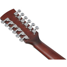 Load image into Gallery viewer, Ibanez PF5412WKH 12-string Acoustic Guitar, Satin, Weathered Black