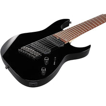 Load image into Gallery viewer, Ibanez RGMS8BK RG Multi-Scale, 8 String, Black, Jatoba FB-Easy Music Center