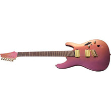 Load image into Gallery viewer, Ibanez SML721RGC S Axe Design Lab Electric Guitar, HH Q58 PU, Monorail Hardtail, Multi-scale, Rose Gold Chameleon-Easy Music Center
