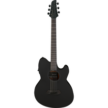 Load image into Gallery viewer, Ibanez TCY621BOT Talman Acoustic/Electric Guitar, Spruce Top, Sapele b/s, Black Out-Easy Music Center