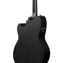 Load image into Gallery viewer, Ibanez TCY621BOT Talman Acoustic/Electric Guitar, Spruce Top, Sapele b/s, Black Out-Easy Music Center