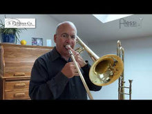 Load and play video in Gallery viewer, Shires TBQALESSI Q-Series Joseph Alessi Artist Large Bore Trombone