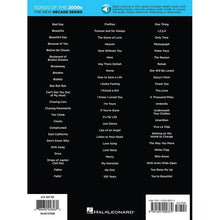 Load image into Gallery viewer, Hal Leonard HL00137608 Songs Of The 2000S The New Decade Series With Online Play-Along Backing Tracks-Easy Music Center