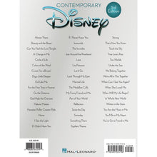 Load image into Gallery viewer, Hal Leonard HL00195620 Contemporary Disney 3rd Edition 50 Favorite Songs-Easy Music Center