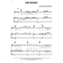Load image into Gallery viewer, Hal Leonard HL00218254 Bruno Mars - 24K Magic, Piano/Vocal/Guitar Artist Songbook-Easy Music Center