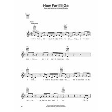 Load image into Gallery viewer, Hal Leonard HL00222007 Moana - Easy Ukulele-Easy Music Center