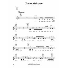 Load image into Gallery viewer, Hal Leonard HL00222007 Moana - Easy Ukulele-Easy Music Center